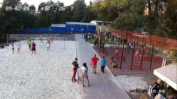 Calisthenics Park at Водно-спортивна база, Тернопіль