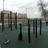 Calisthenics Park at Элеваторная улица, Москва - thumbnail 2