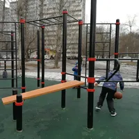 Calisthenics Park at Элеваторная улица, Москва - thumbnail 1