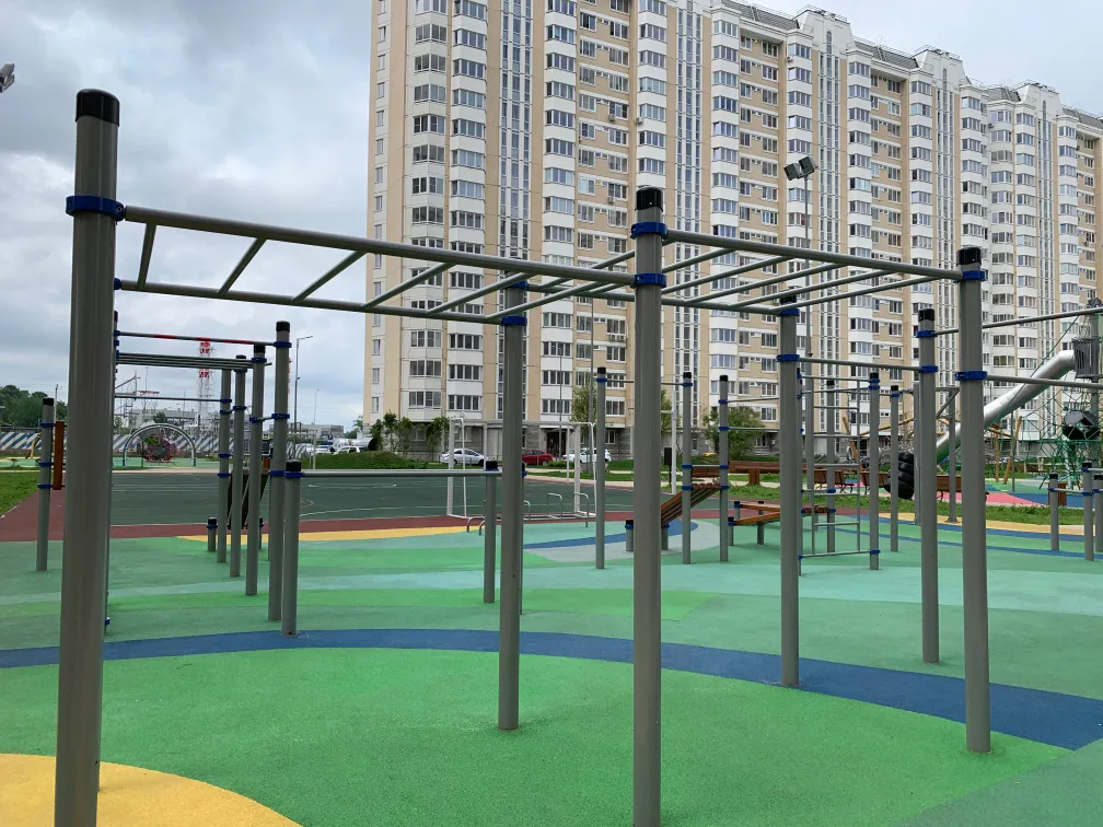 Barres parallèles à Calisthenics Park at улица Москвитина, Московский – photo 2 sur 2