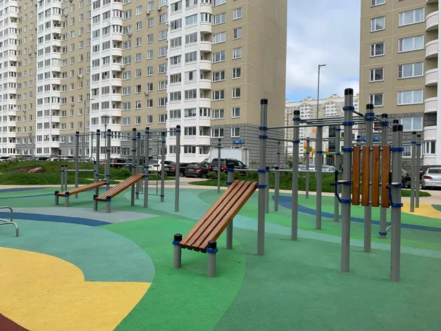 Calisthenics Park at улица Москвитина, Московский