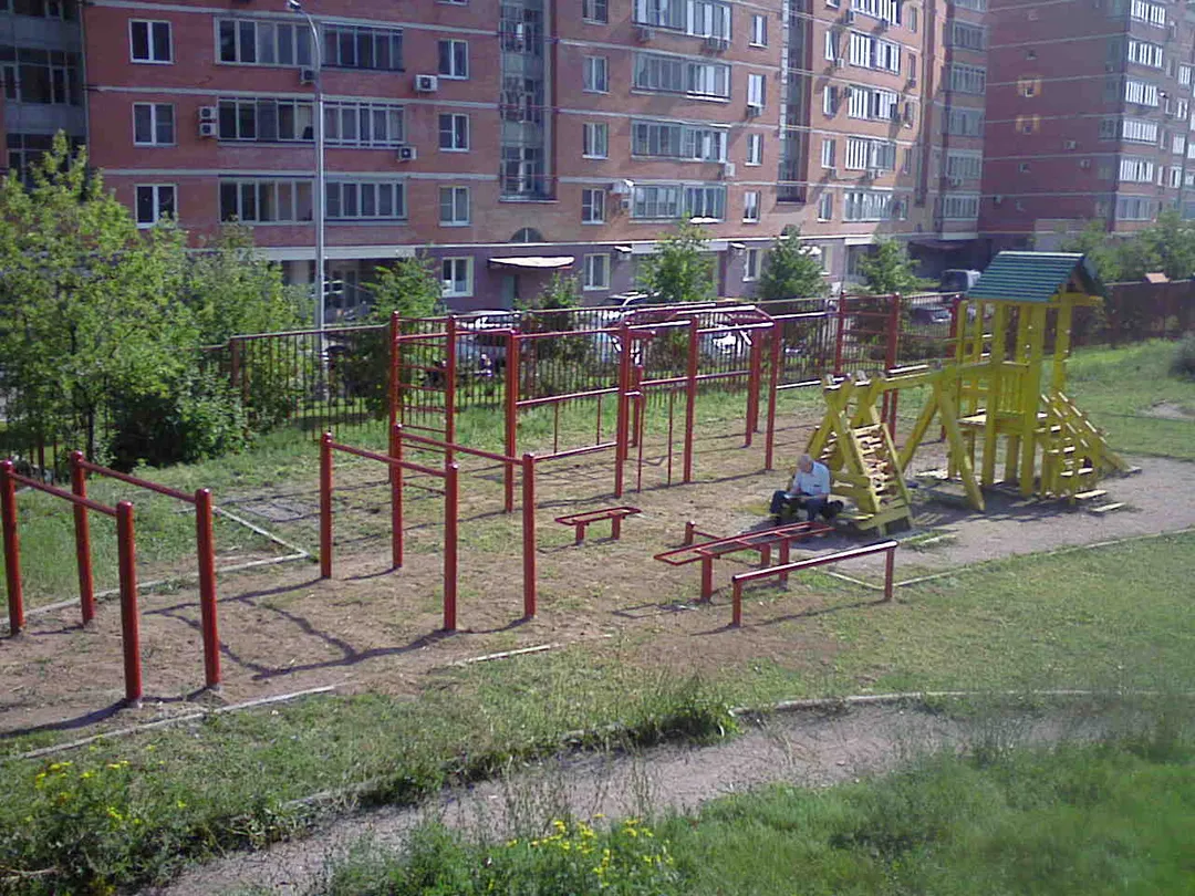 Barres de singe à Calisthenics Park at улица Коштоянца, Москва #wp1974 – photo 3 sur 3
