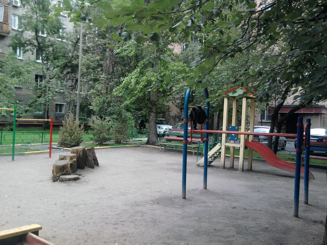 Bare paralele la Calisthenics Park at улица Черняховского, Москва #wp1977 – fotografia 2 din 2