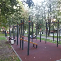 Calisthenics Park at Чонгарский бульвар, Москва - thumbnail 1