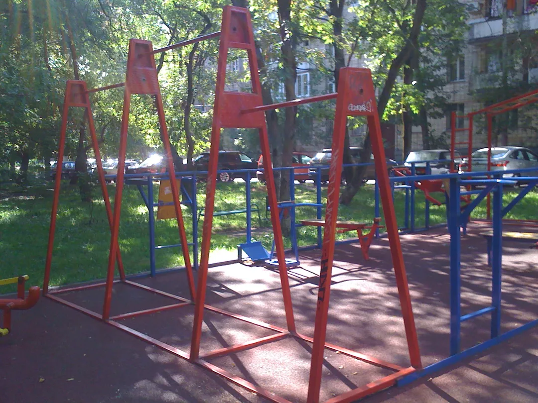Monkey Bars la Calisthenics Park at Песчаный переулок, Москва #wp1992 – fotografia 3 din 8