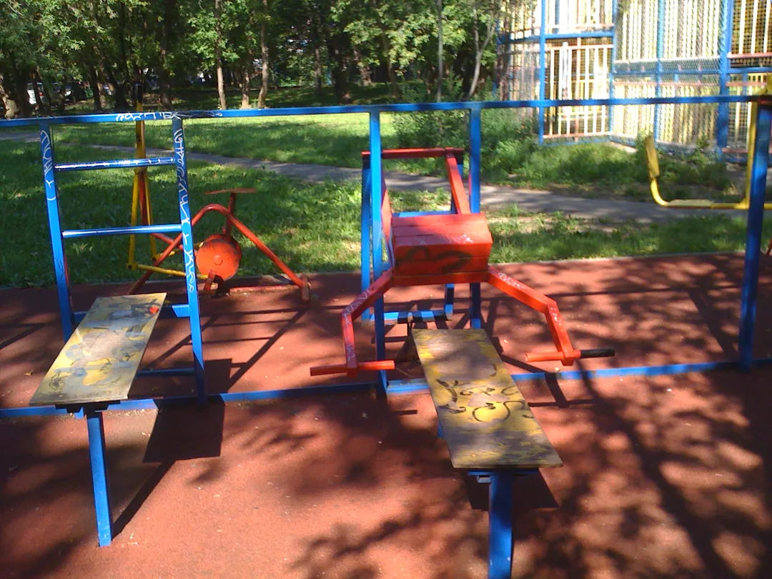 Spalier la Calisthenics Park at Песчаный переулок, Москва #wp1992 – fotografia 4 din 8