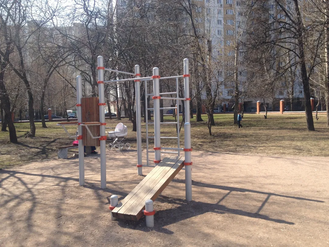 Bară de tracțiuni la Calisthenics Park at улица Академика Полякова, Москва – fotografia 1 din 3
