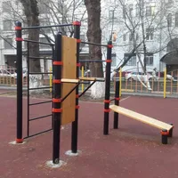 Calisthenics Park at Трёхпрудный переулок, Москва - thumbnail 1
