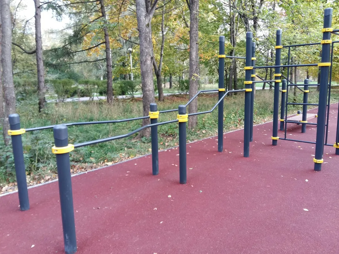 Bare paralele la Calisthenics Park at аллея Славы, Москва – fotografia 2 din 8
