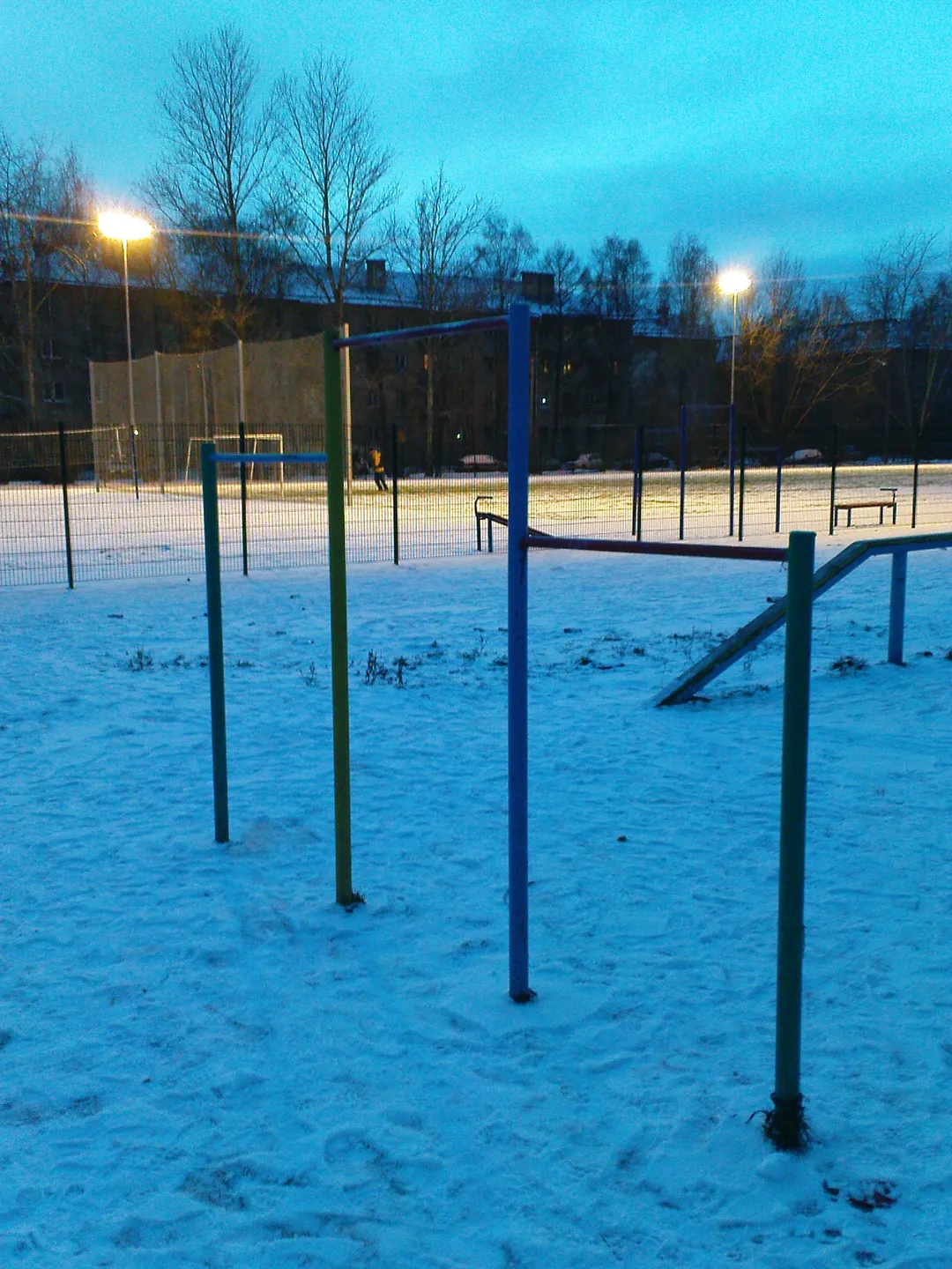 Parallele presso Calisthenics Park at проспект Народного Ополчения, Санкт-Петербург – foto 2 di 4