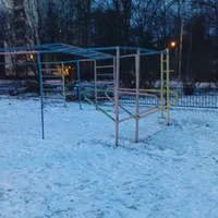 Calisthenics Park at проспект Народного Ополчения, Санкт-Петербург - thumbnail 1