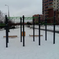 Calisthenics Park at улица Удальцова, Москва #wp2020 - thumbnail 2
