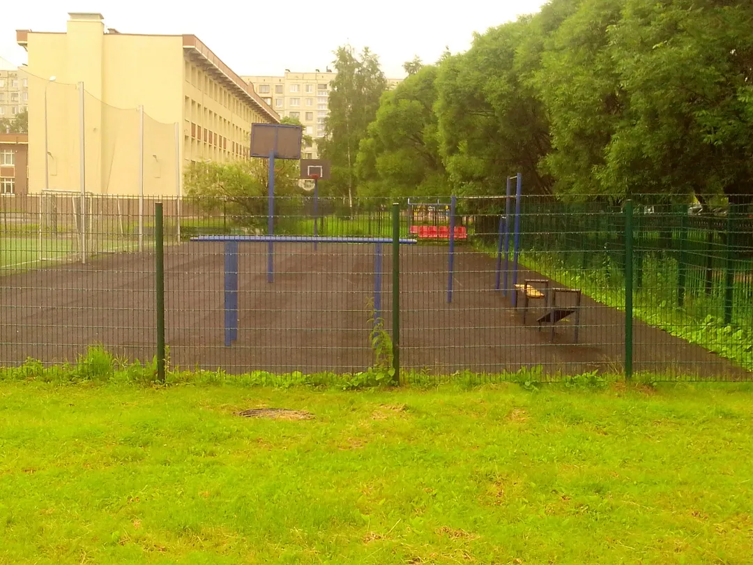 Spalliera presso Calisthenics Park at Серебристый бульвар, Санкт-Петербург – foto 4 di 5