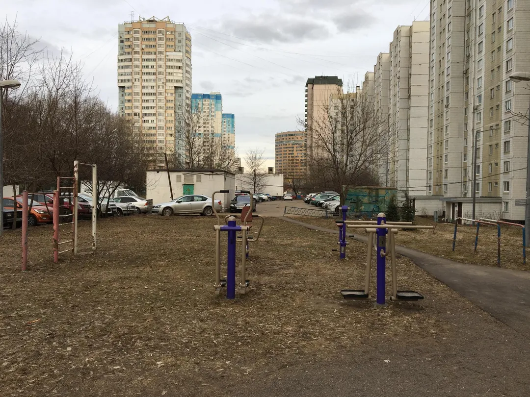 Sbarra per trazioni presso Calisthenics Park at Старобалаклавская улица, Москва – foto 1 di 1