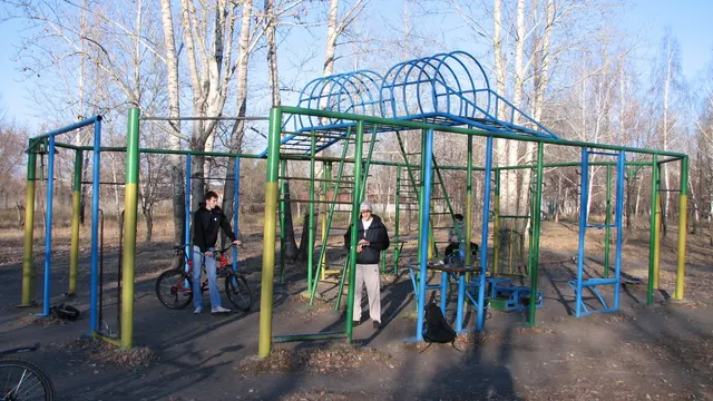 Calisthenics Park at Мультиспортивная трасса, Омск