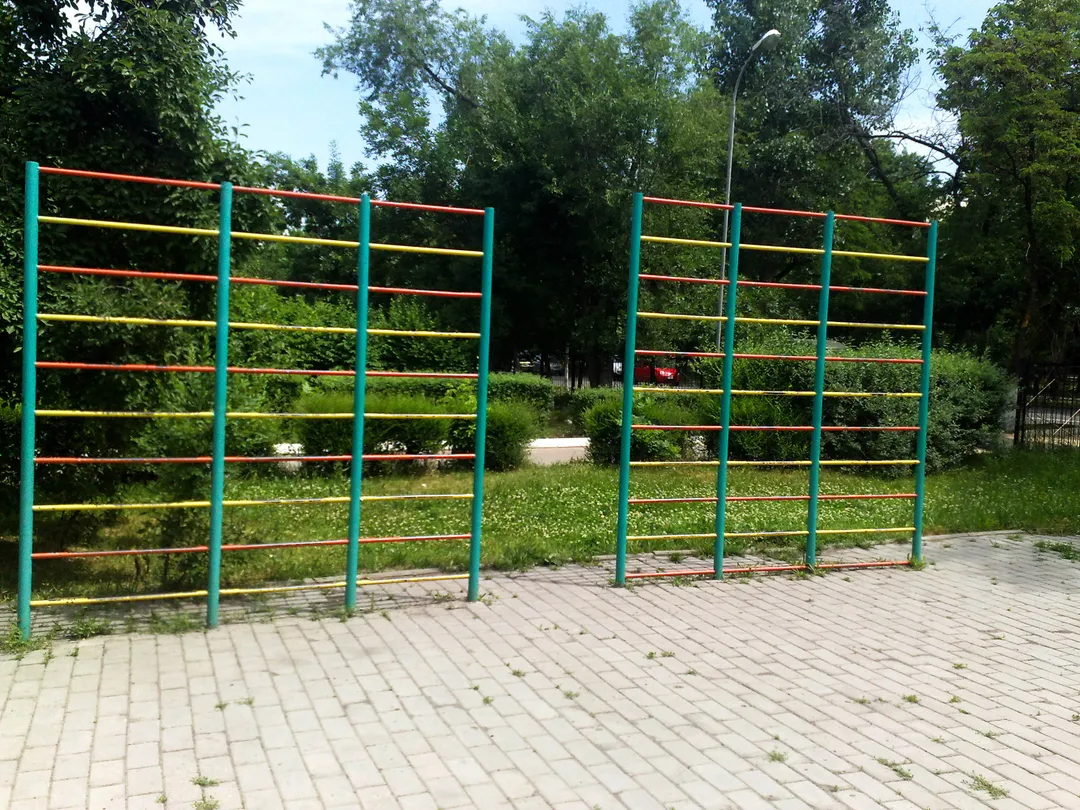Sprossenwand bei Calisthenics Park at Қарасай Батыр көшесі, Алматы – Foto 4 von 8