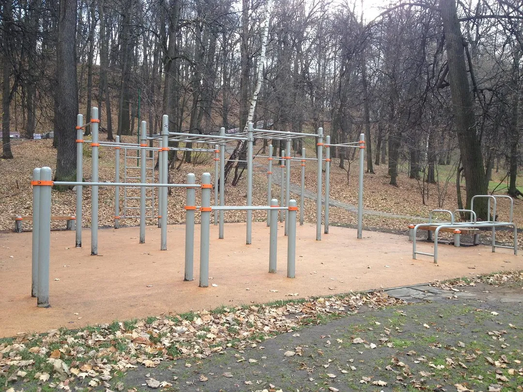 Barres parallèles à Calisthenics Park at Филёвская набережная, Москва #wp2038 – photo 2 sur 4