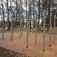 Calisthenics Park at Филёвская набережная, Москва #wp2038 - thumbnail 1