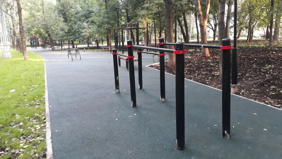 Spalier la Calisthenics Park at Берёзовая аллея, Москва – fotografia 5 din 6