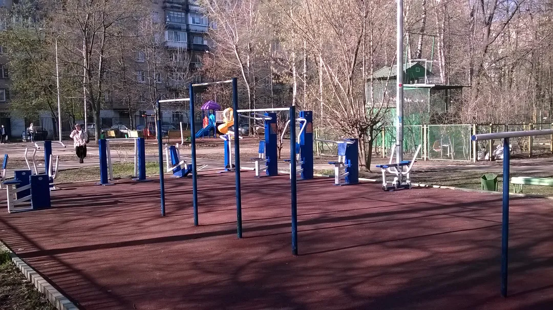 Parallele presso Calisthenics Park at Нижняя Первомайская улица, Москва – foto 2 di 3