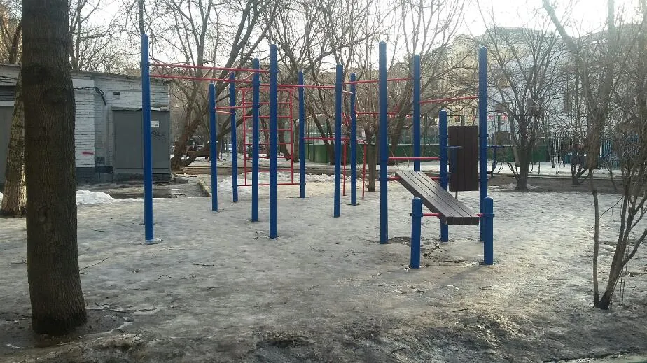 Bară de tracțiuni la Calisthenics Park at 6-й Ростовский переулок, Москва – fotografia 1 din 2