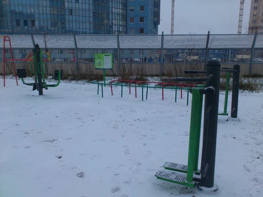 Monkey Bars la Calisthenics Park at Мебельная улица, Санкт-Петербург – fotografia 3 din 5