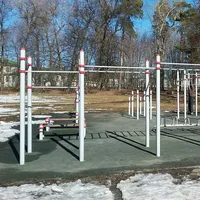Calisthenics Park at Тополёвая аллея, Москва #wp2077 - thumbnail 1