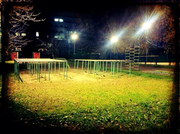 Bare paralele la Calisthenics Park at улица Крылатские Холмы, Москва #wp2079 – fotografia 2 din 2