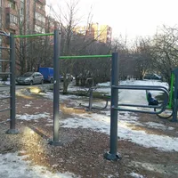 Calisthenics Park at улица Курчатова, Санкт-Петербург - thumbnail 2
