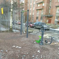 Calisthenics Park at улица Курчатова, Санкт-Петербург - thumbnail 3