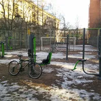 Calisthenics Park at улица Курчатова, Санкт-Петербург - thumbnail 4