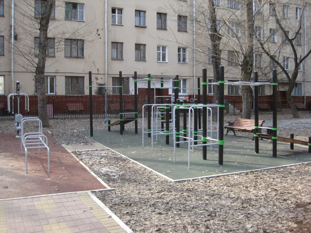 Bară de tracțiuni la Calisthenics Park at улица Пруд-Ключики, Москва – fotografia 1 din 1