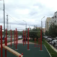 Calisthenics Park at улица Колпакова, Мытищи #wp2082 - thumbnail 2