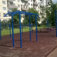 Calisthenics Park at проспект Авиаконструкторов, Санкт-Петербург - thumbnail 2
