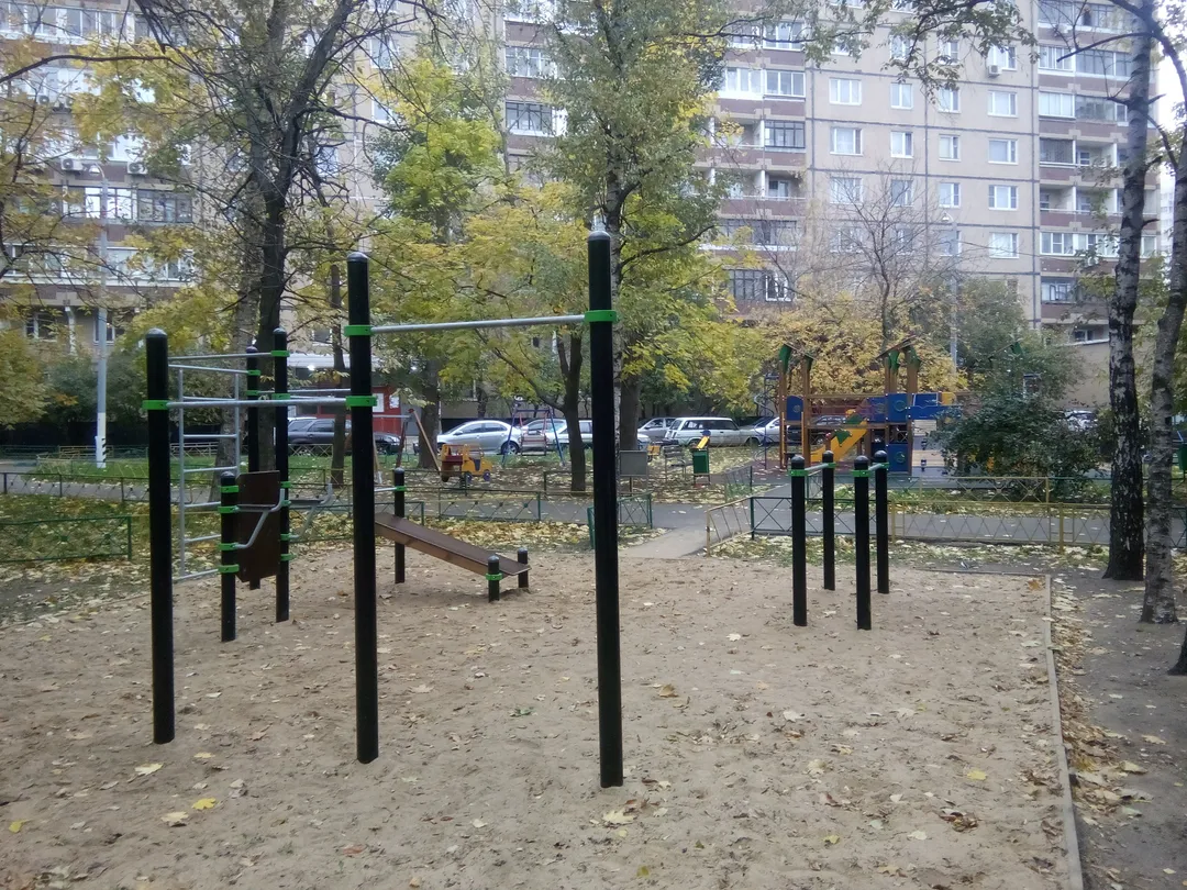 Bară de tracțiuni la Calisthenics Park at Окская улица, Москва – fotografia 1 din 1