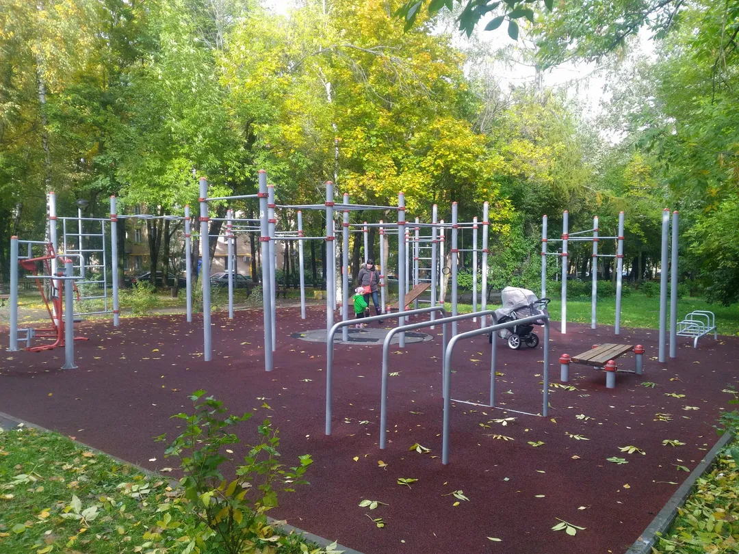 Monkey Bars at Calisthenics Park at Нахимовский проспект, Москва – photo 3 of 3
