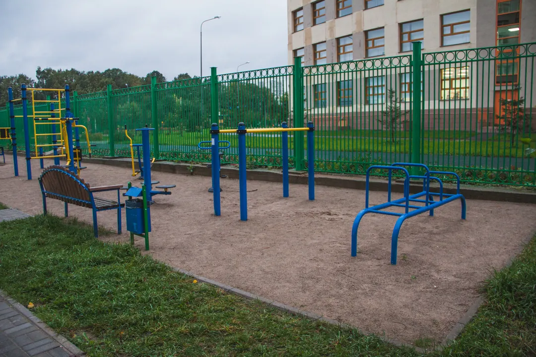 Monkey Bars la Calisthenics Park at Митинская улица, Москва – fotografia 3 din 6