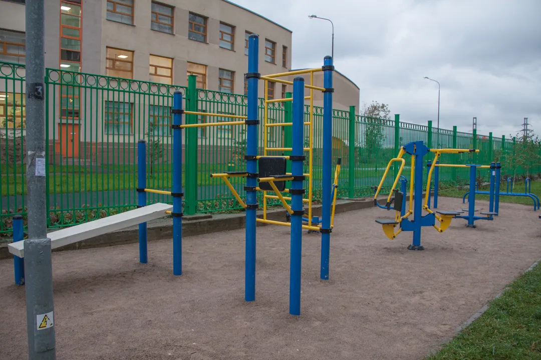 Spalier la Calisthenics Park at Митинская улица, Москва – fotografia 4 din 6
