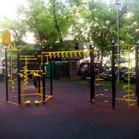 Calisthenics Park at Большой Лёвшинский переулок, Москва - thumbnail 1