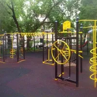 Calisthenics Park at Большой Лёвшинский переулок, Москва - thumbnail 3