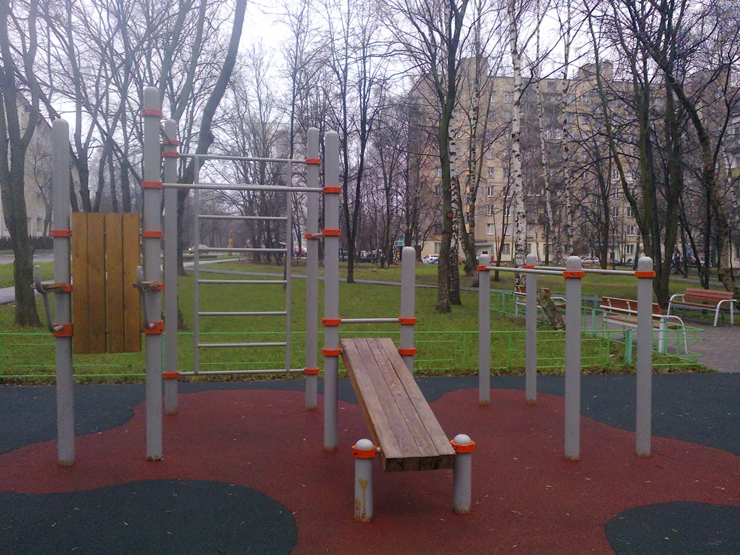Bară de tracțiuni la Calisthenics Park at 16-я Парковая улица, Москва – fotografia 1 din 2