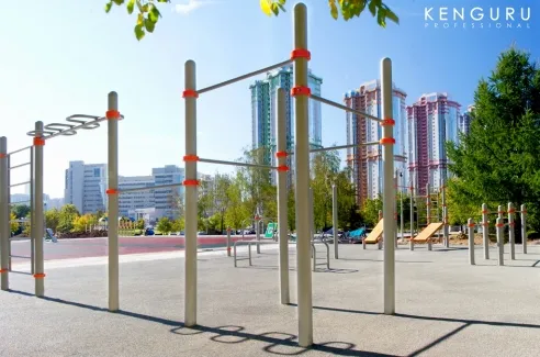 Bară de tracțiuni la Calisthenics Park at проспект Вернадского, Москва #wp2111 – fotografia 1 din 3