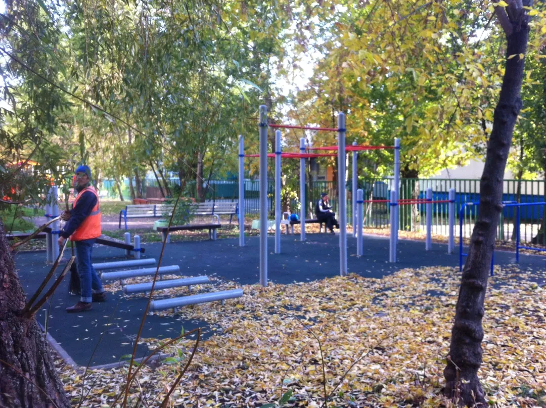 Bară de tracțiuni la Calisthenics Park at улица Корнейчука, Москва #wp2117 – fotografia 1 din 1