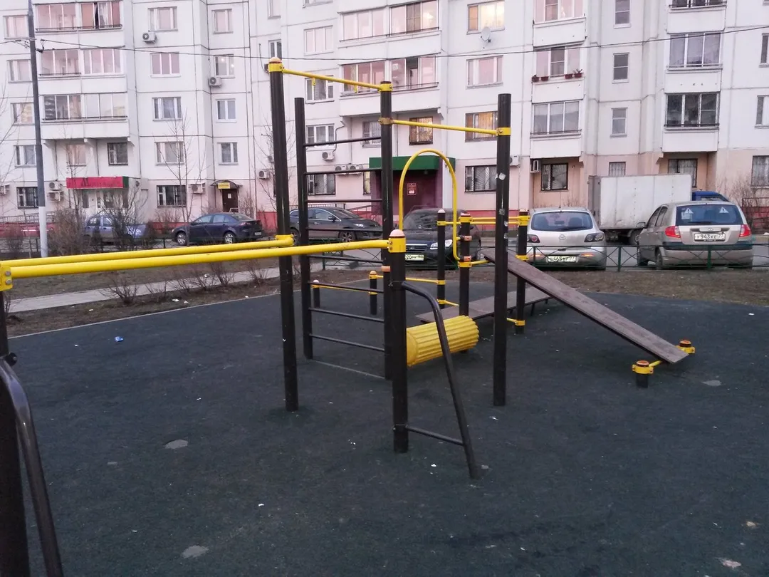 Spalier la Calisthenics Park at Изюмская улица, Москва #wp2121 – fotografia 4 din 4