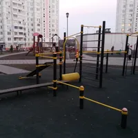 Calisthenics Park at Изюмская улица, Москва #wp2121 - thumbnail 1