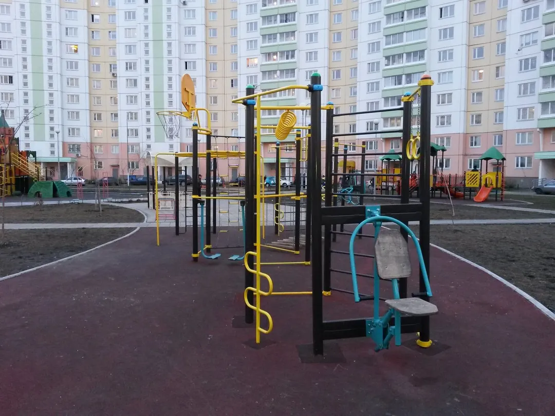 Espalier à Calisthenics Park at Изюмская улица, Москва #wp2133 – photo 3 sur 6