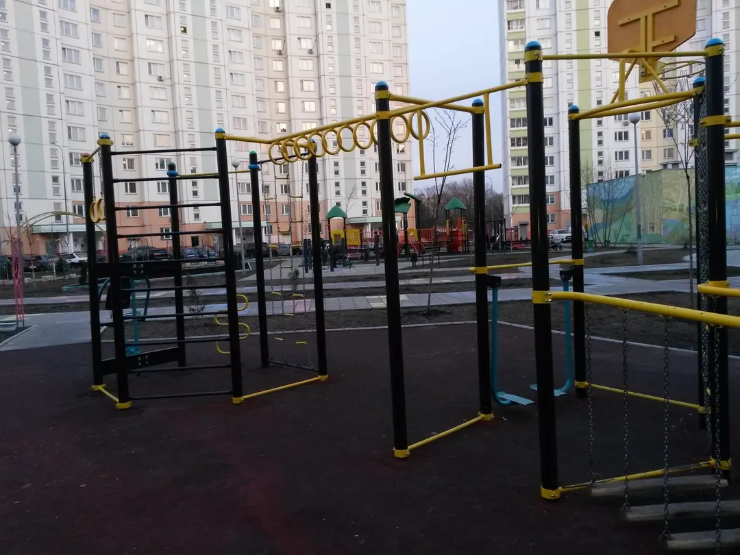Marcheur aérien à Calisthenics Park at Изюмская улица, Москва #wp2133 – photo 4 sur 6