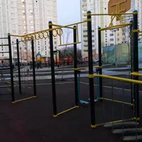 Calisthenics Park at Изюмская улица, Москва #wp2133 - thumbnail 4