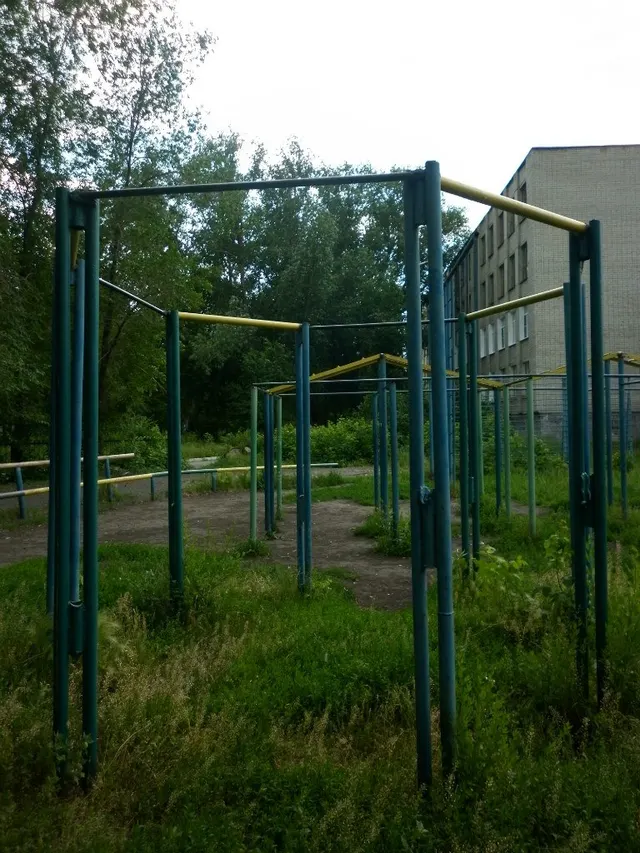 Calisthenics Park at улица Сергея Васильева, Курган