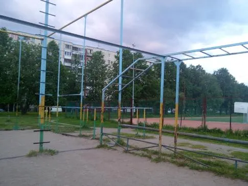 Bară de tracțiuni la Calisthenics Park at проспект Сизова, Санкт-Петербург – fotografia 1 din 2